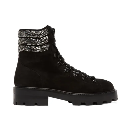 Ankle-Length Lace-Up Boots