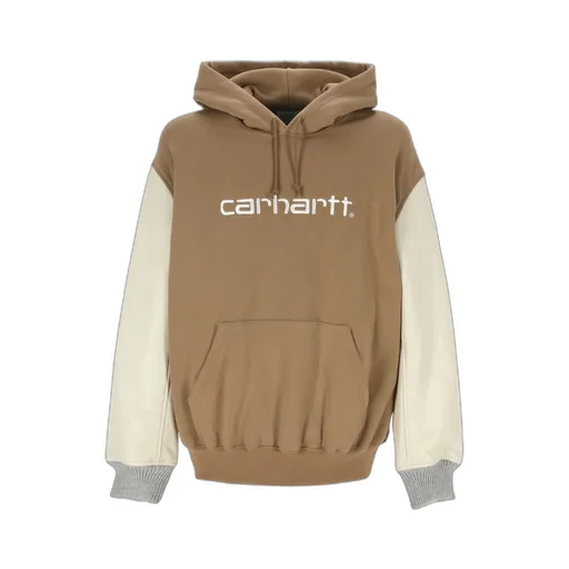 Logo Embroidered Drawstring Hoodie