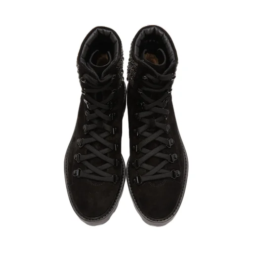 Ankle-Length Lace-Up Boots