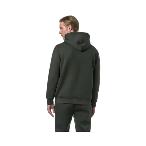 Logo Patch Drawstring Hoodie