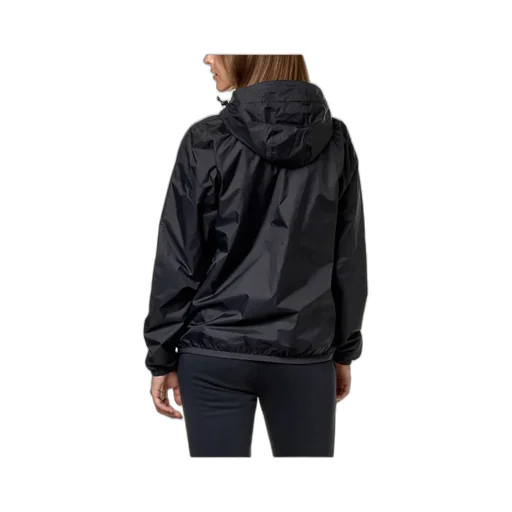 Logo Printed Hooded Zipped Jacket