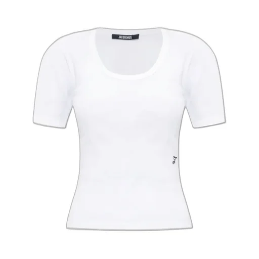 Scoop-Neck Cotton T-Shirt