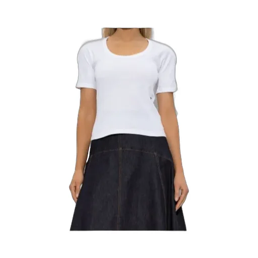 Scoop-Neck Cotton T-Shirt