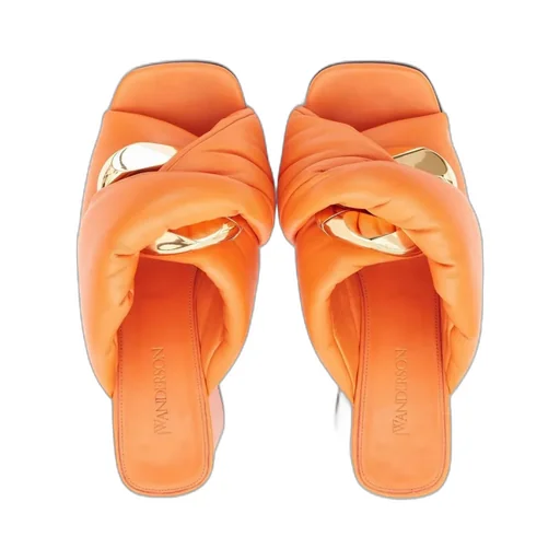 Logo High-Heeled Sandals