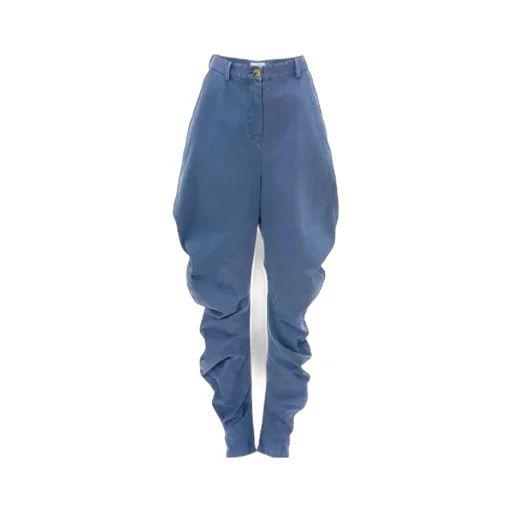 Twisted Tapered-Leg Trousers