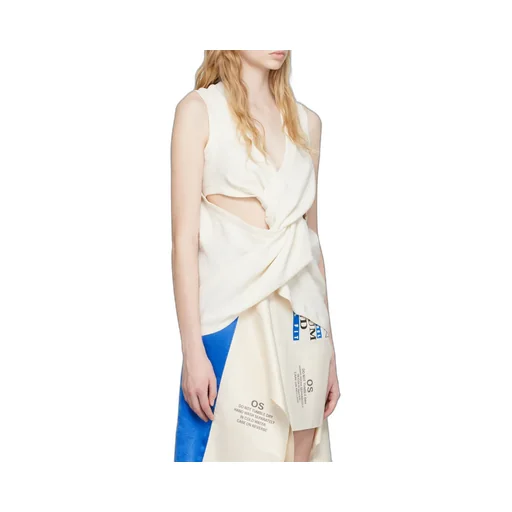 Twist-Front Sleeveless Top