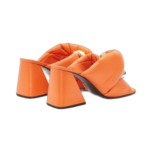 Logo High-Heeled Sandals