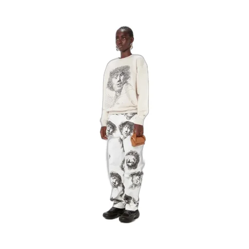 Rembrandt Graphic-Print Trousers