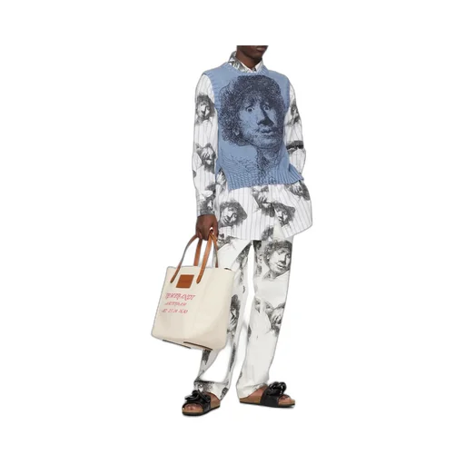 Rembrandt Graphic-Print Trousers