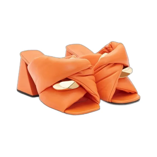 Logo High-Heeled Sandals