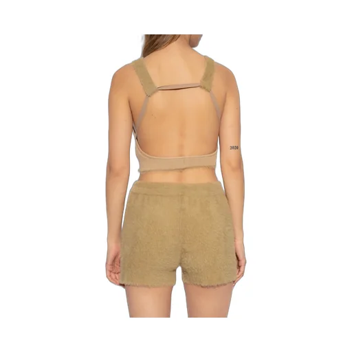 Backless Knitted Vest Top