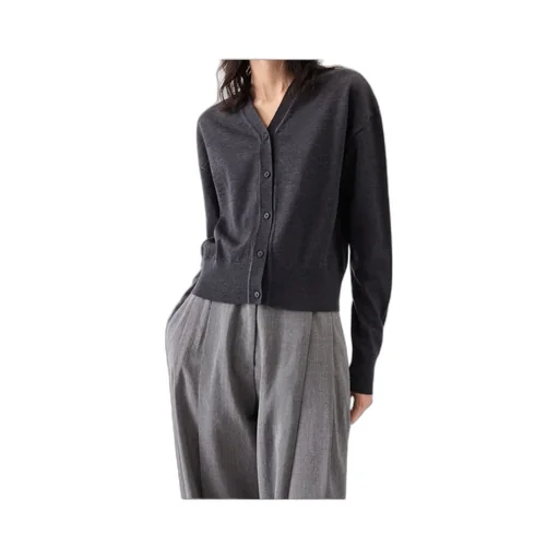 Embroidered Knitted Cardigan