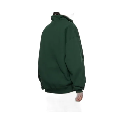 Zip Turtleneck Sweatshirt