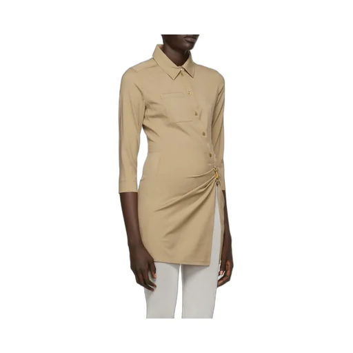 Ruched Long-Sleeved Top