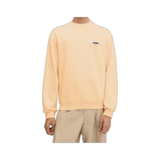 Logo Patch Crewneck Sweatshirt
