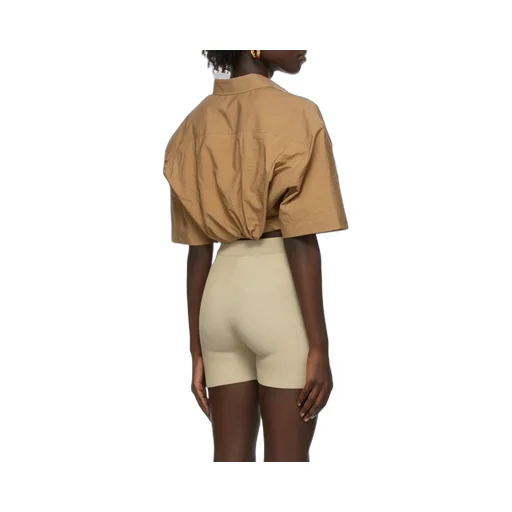 Logo Lapel Short-Sleeved Shirt