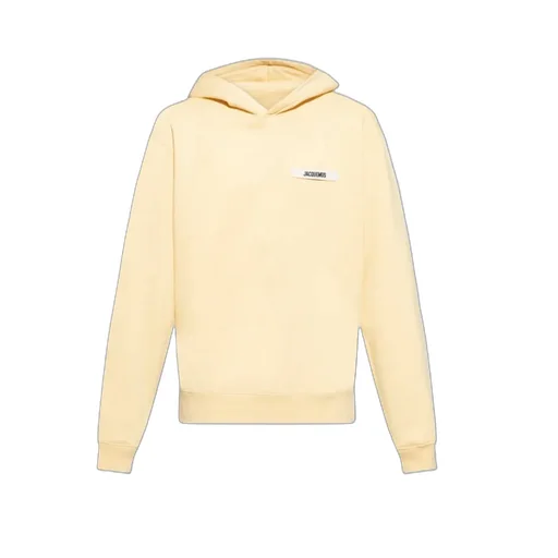 Logo Patch Long Sleeved Hoodie