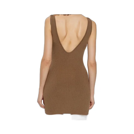 Scalloped Mini Dress