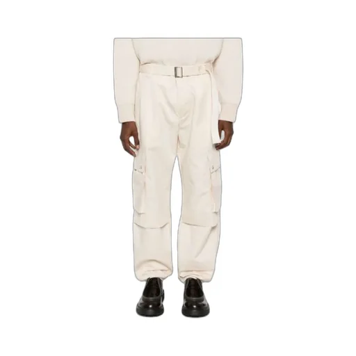 Le Cargo Slub Texture Trousers