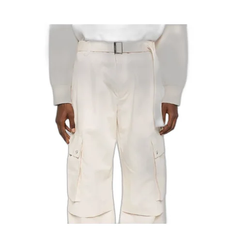 Le Cargo Slub Texture Trousers