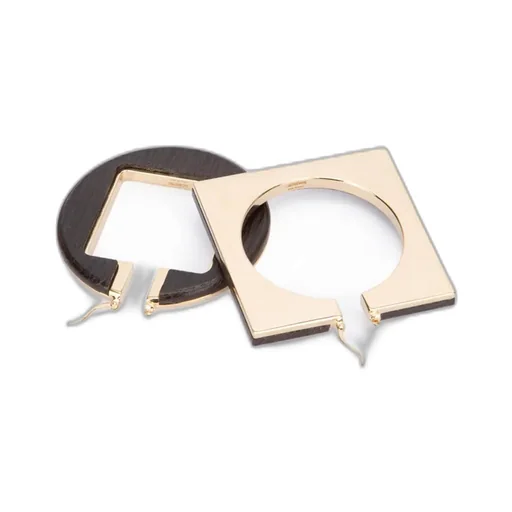 The Rond Carré Hoops Earrings