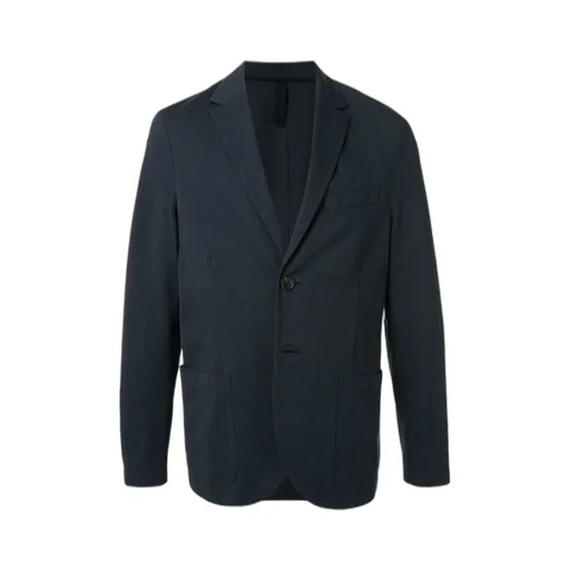 Textured Single-Breasted Blazer