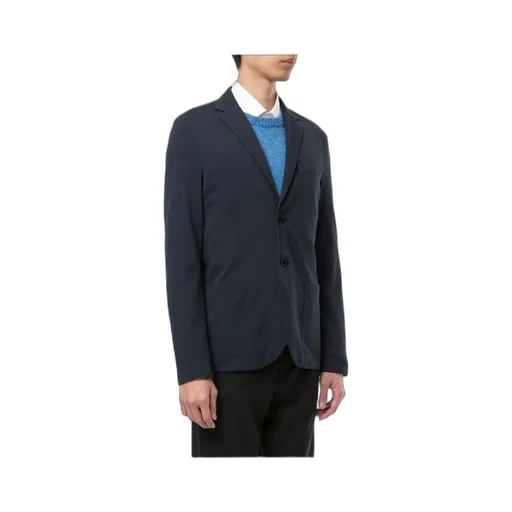 Textured Single-Breasted Blazer