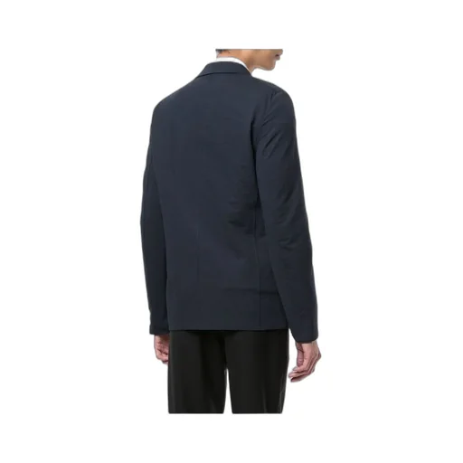 Textured Single-Breasted Blazer