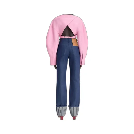 Le De-NÎMes Droit Straight Leg Jeans