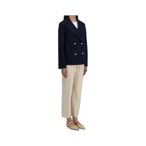 Double-Breasted Peacoat