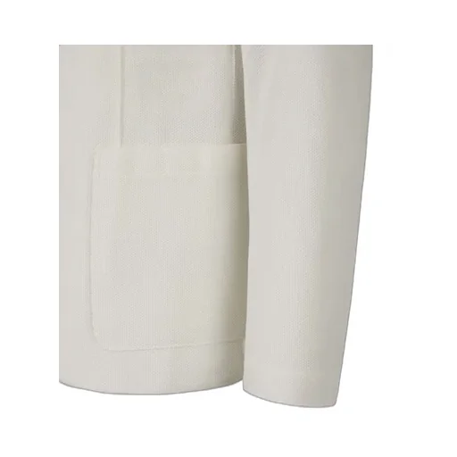 Single-Breasted Cotton Blazer
