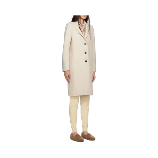 Logo Lapel Coat