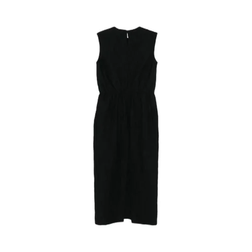 Crinkled Midi Dress