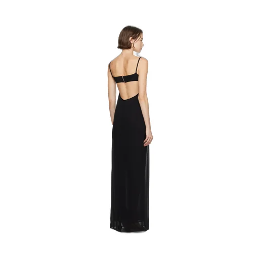 La Robe Peplo Empire Maxi Dress