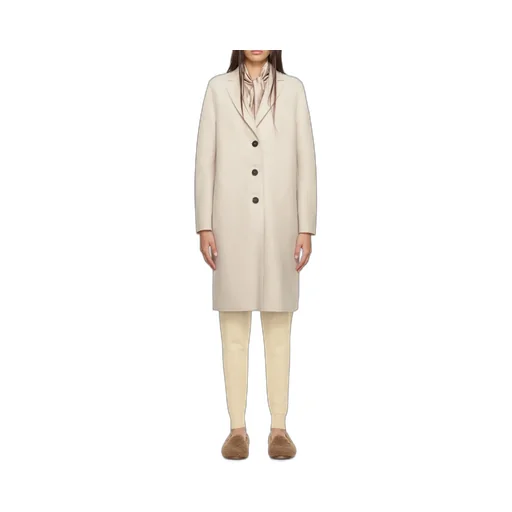 Logo Lapel Coat