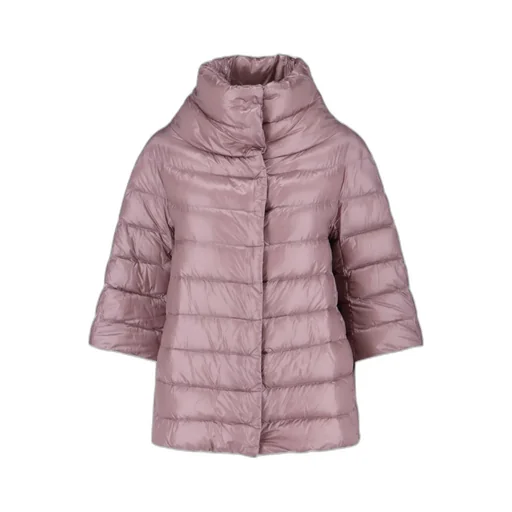 Quilted Turtleneck Puffer Coat