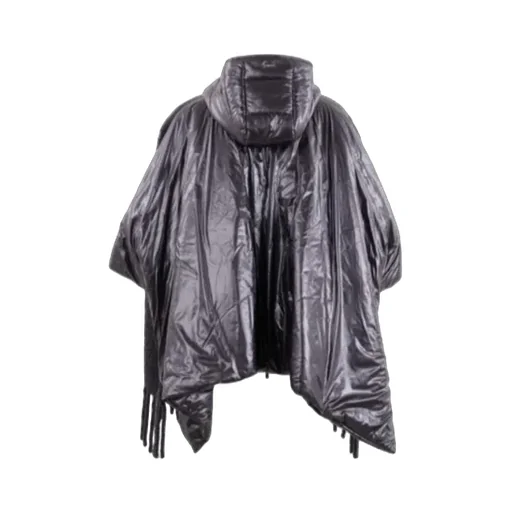 Hooded Fringed Coat