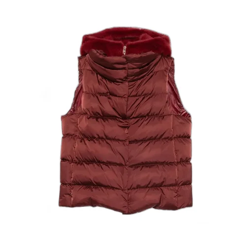 Fur-Trim Gilet