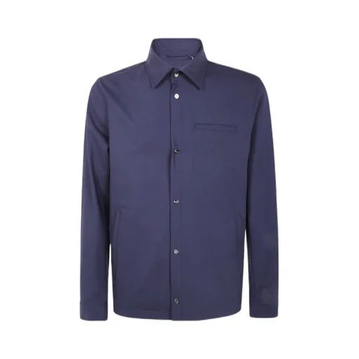 Button-Down Wool Shirt