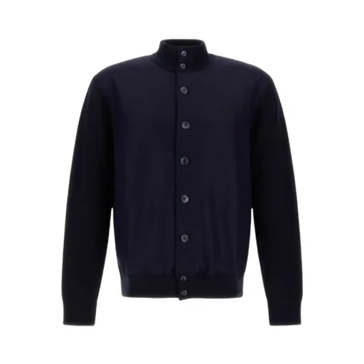High-Neck Cardigan