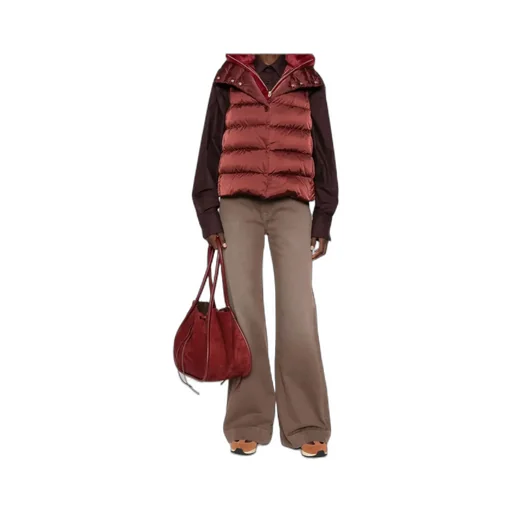 Fur-Trim Gilet