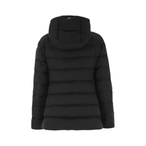 Zip-Up Hooded Down Jacket