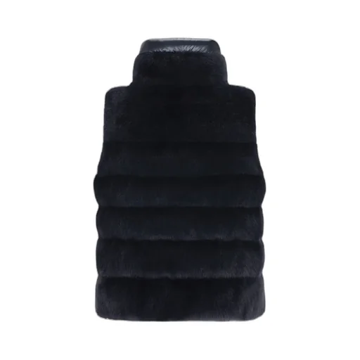 Quilted High-Neck Gilet