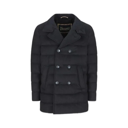 Double-Breasted Padded Coat