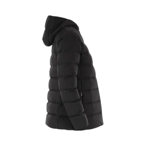Zip-Up Hooded Down Jacket