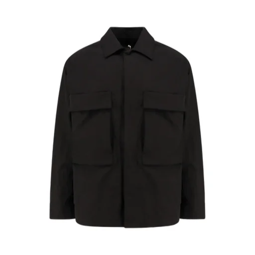 Tech-Crinkle Laminar Shacket