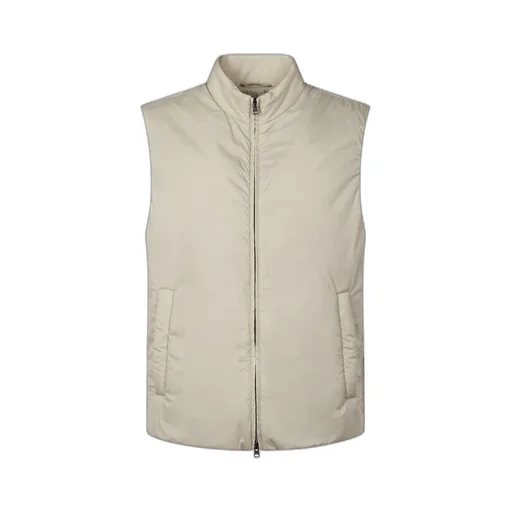 Zip-Up Sleeveless Gilet
