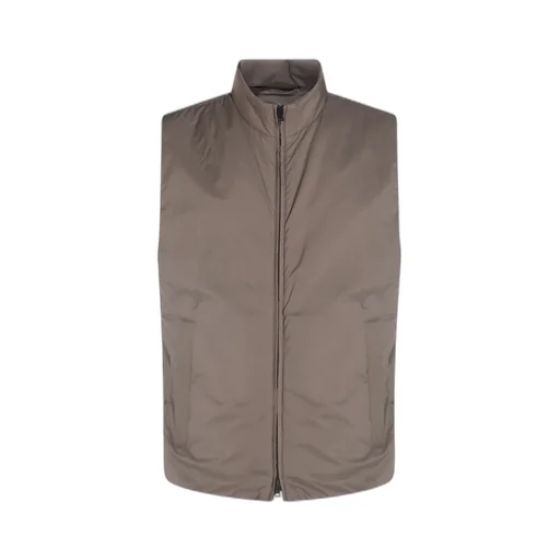 Zip-Up Sleeveless Gilet