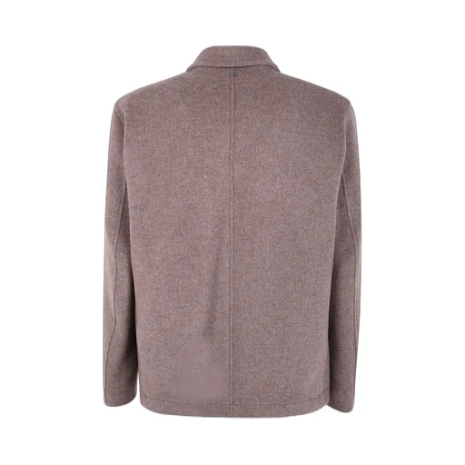 Button-Fastening Patch-Pocket Jacket