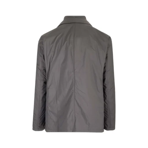 Layered Detail Zipped Jacket